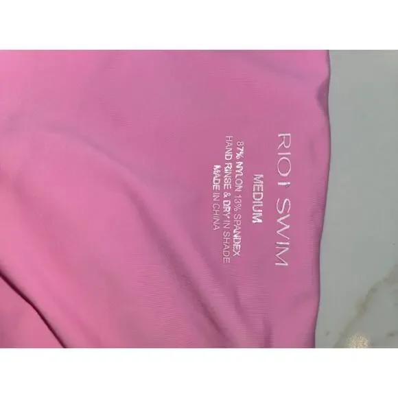 RIOI Swim Pink Bubble Gum One-Piece Size M Preloved - Picture 7 of 7